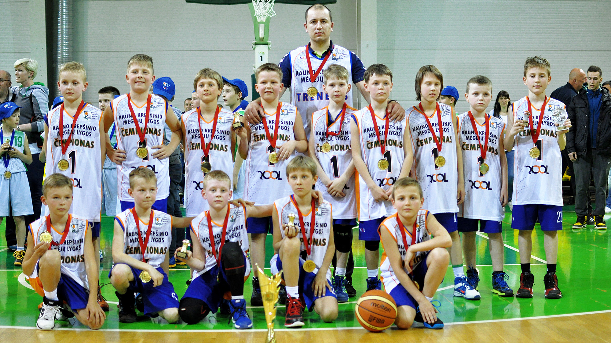KM „Perkūnas“ 2005 komanda – 2014/2015 m. sezono KKML 2005 m. grupės čempionai!
