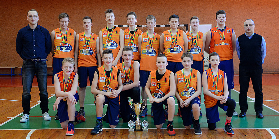 Balandžio 1-2 dienomis Kaune vyko Moksleivių krepšinio lygos „Perlas“ berniukų U14 (gim. 2003 m.) B diviziono finalinis etapas, kuriame triumfavo atkaklias kovas tiek pusfinalyje, tiek finale laimėję „Perkūno“ jaunieji krepšininkai.