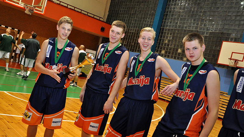 KKML “Perkūno” Mažosios taurės bronzos medaliai (2013)