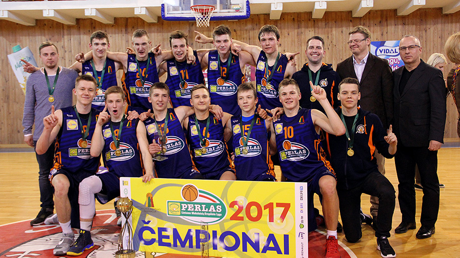 KM „Perkūnas“ 2001 – MKL U16 čempionai! (2017)