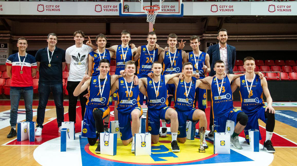 KM „Perkūnas“ 2001 MKL U18, III vieta (2019)