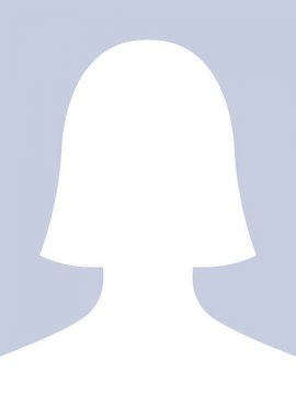 Female portrait icon as avatar or profile picture