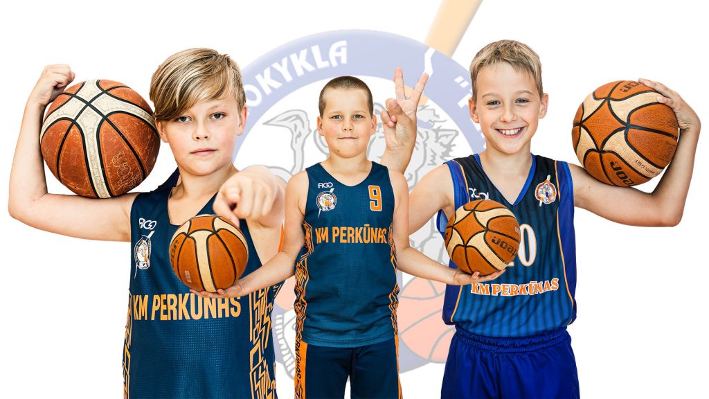 Jei nori įdomaus sezono, profesionalių treniruočių ir daug varžybų – lankyk krepšinio mokyklą „Perkūnas“!
